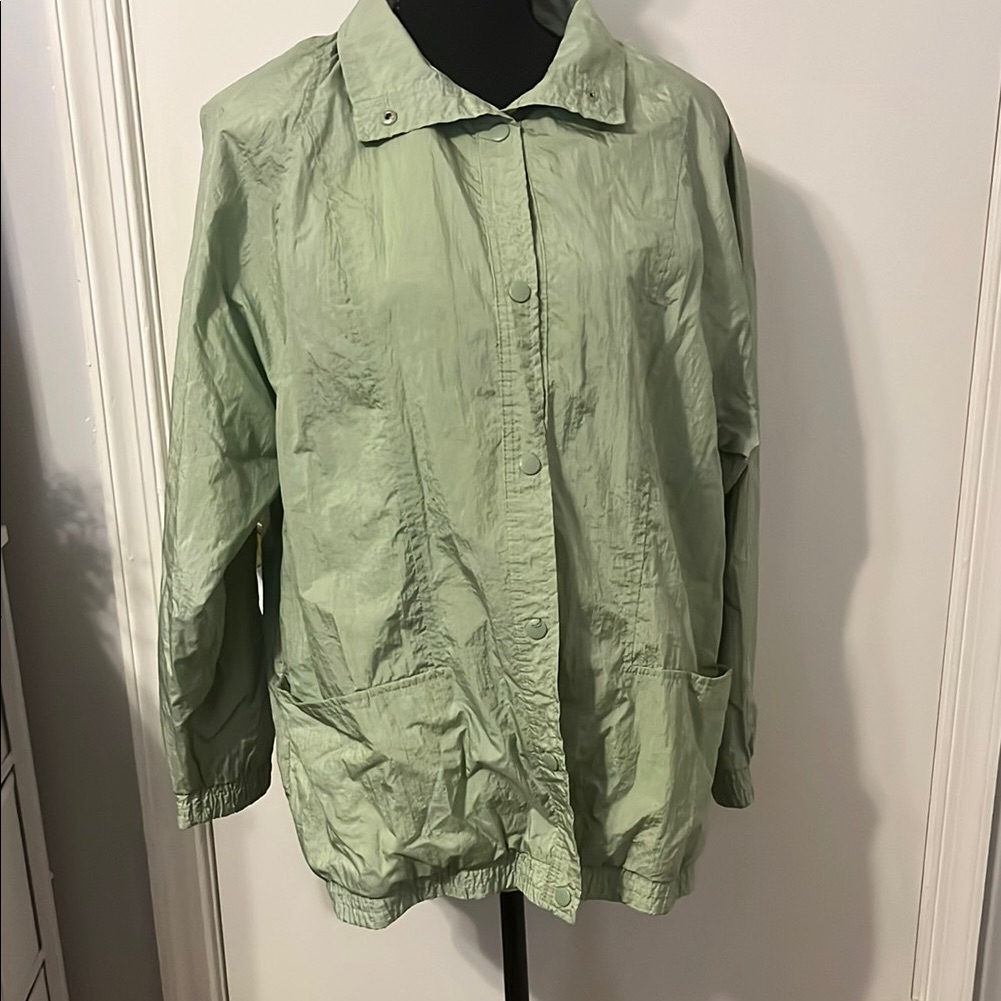 Vintage Tudor Court Light Green Womens Jacket